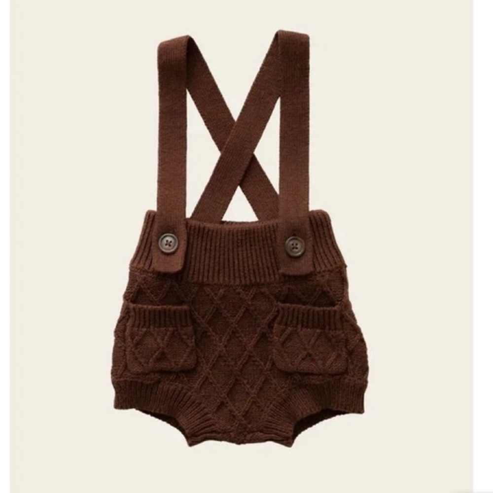 Jamie Kay Knit Overall Shorts